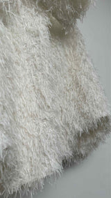 Issey Miyake Shredded-Detailed Pullover