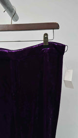 Gucci Side-gathered Velvet Pants