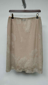 Tory Burch Embellished Jersey Mesh Skirt