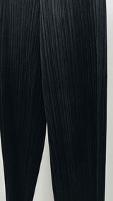 Pleats Please Velvet Pleated Pants