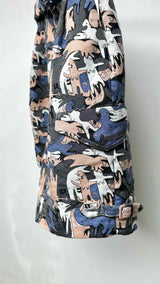 Charles Jeffery LOVERBOY Jacquared Wide Shorts