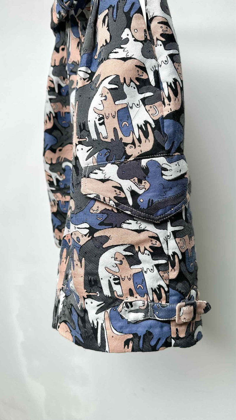 Charles Jeffery LOVERBOY Jacquared Wide Shorts