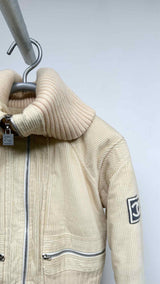 Chanel Puffer Hybrid Corduroy Jacket