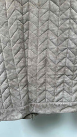 Brett Johnson Padded Suede Racer Jacket