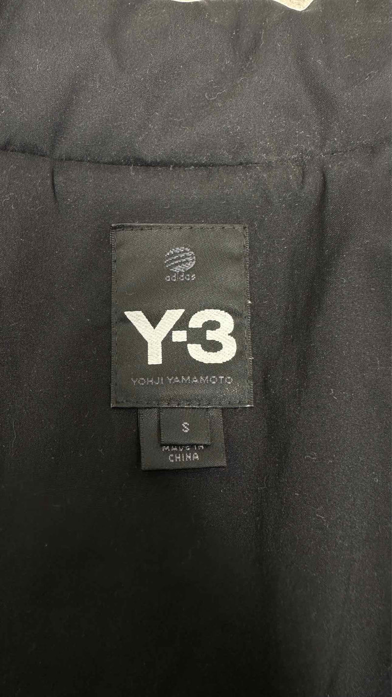 Y-3 Back Logo Long Down Vest