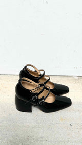 Margiela Patent Mary Jane Pumps