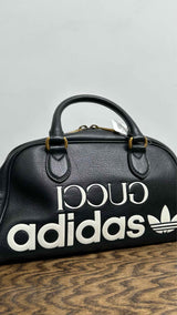 Gucci X Adidas Logo Duffle Bag