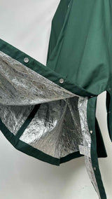 Bottega Veneta Aluminium-lining Bottom-snap Hooded Cape