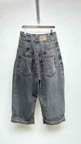 Vaquera Boyfriend Wide Jeans