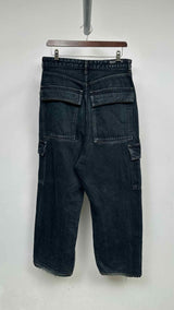 Balenciaga Wide Leg Cargo Jeans
