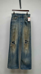 Acne Studios 2021 F Penicillin Loose-fit Flare Jeans