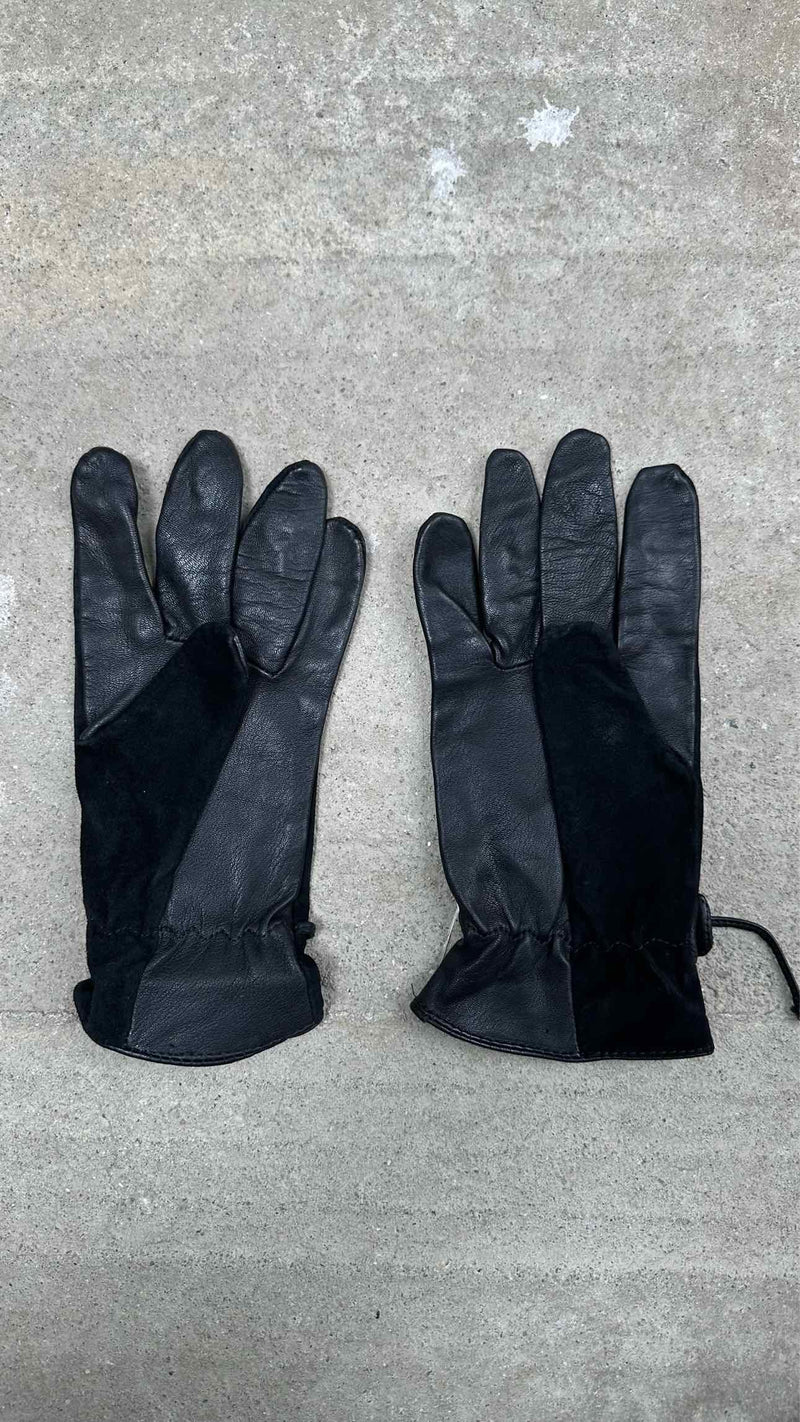 Perry Ellis Leather Suede Gloves