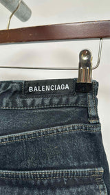 Balenciaga Wide Leg Cargo Jeans