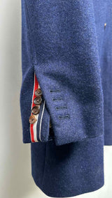 Thom Browne Double-breasted Wool Trench Coat