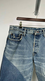 Kapital Kountry Patchwork Damage Jeans