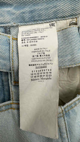 Margiela Reconstructed-high-waist Wide Jeans