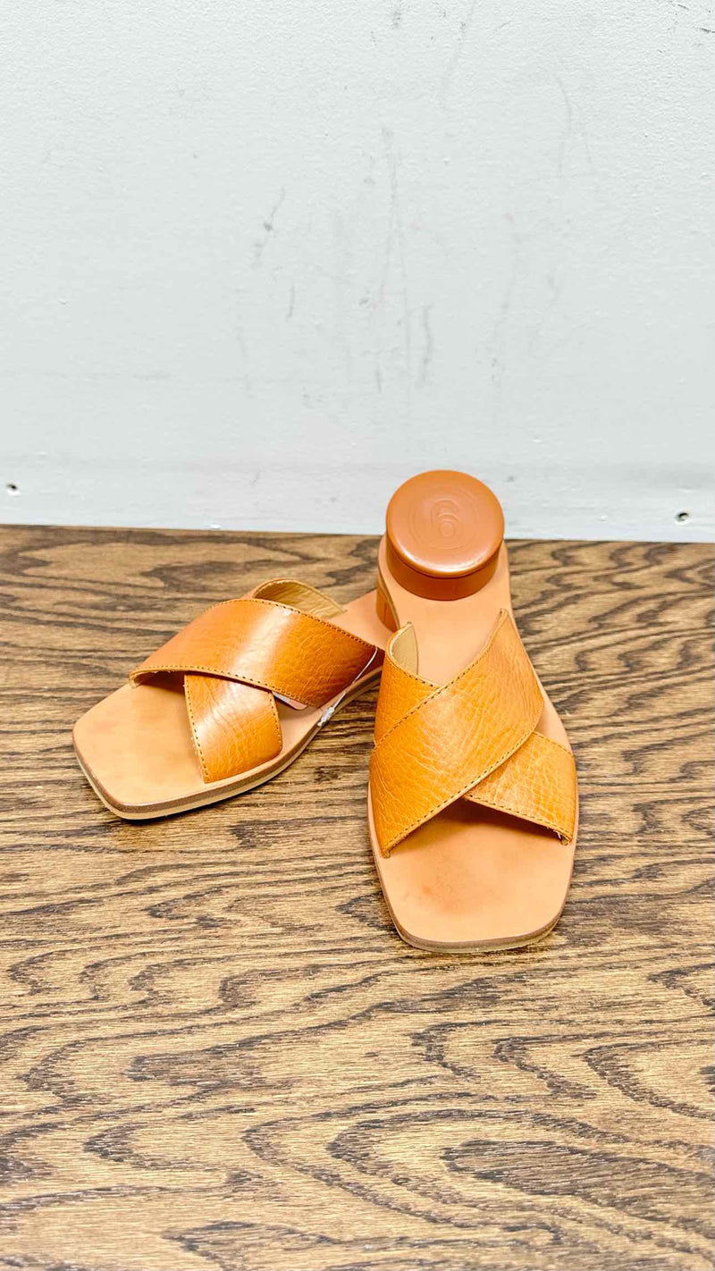 MM6 Crossover Sandals