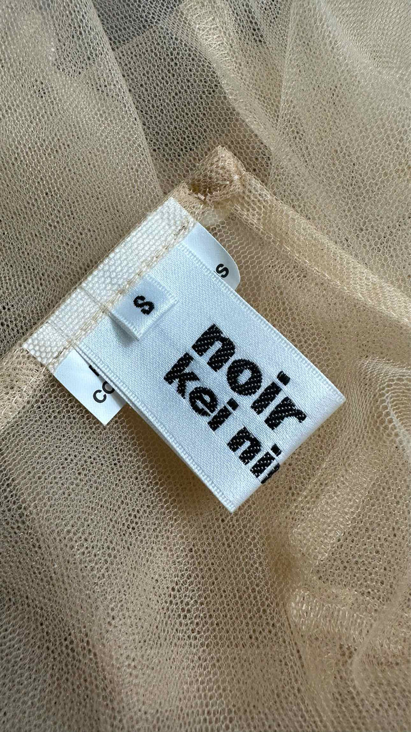 Noir Kei Ninomiya Mesh L/S Top