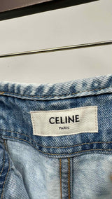 CELINE High-waisted Cargo-con Toppe Jeans