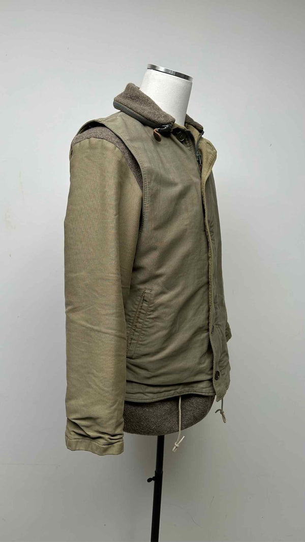 Mihara Yasuhiro Layered Docking Cargo Jacket