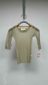 Margiela Mid-Long Sleeve Mesh Tee