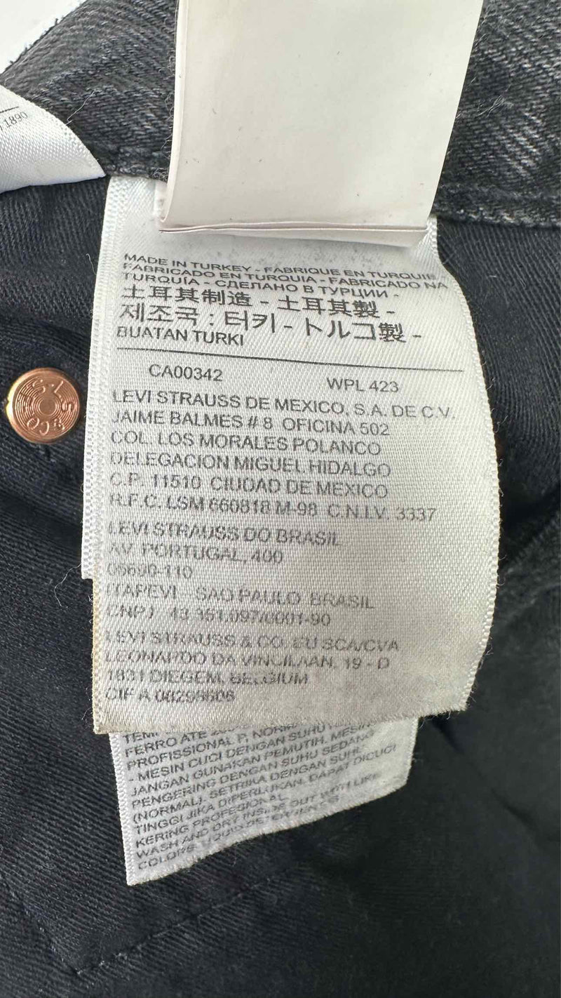 Vetements X Levi's Reconstructed Denim Long Skirt