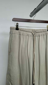 Rick Owens Drop-crotch Satin Easy Shorts