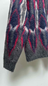 Needles Intarsia Mohair Cardigan