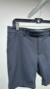 Raf Simons Check Jacquared Shorts