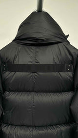 Rick Owens Flannel-neck Down Jacket
