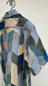 Kapital S/S Yabene Quilted Patchworl Drizzle Shirt