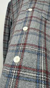 Bode Centennial Plaid Wool Shirt