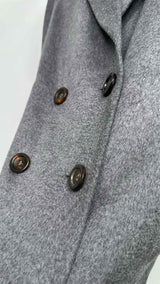 Miu Miu Back Logo Double-breasted Jacket