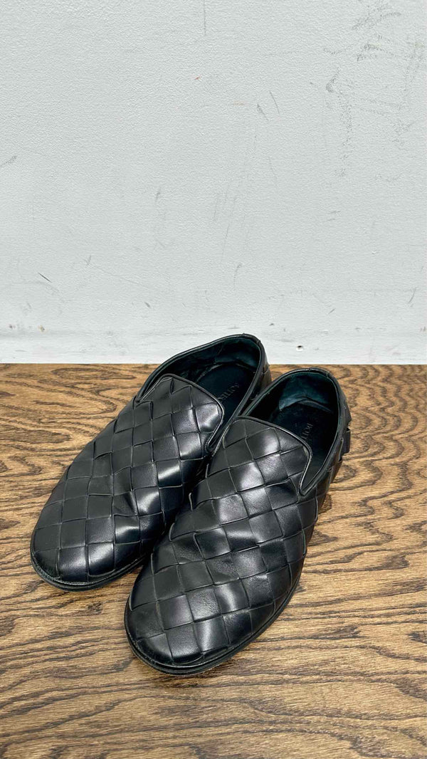 Bottega Veneta Intrecciato Leather Slippers