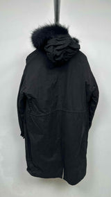 Post Archive Faction M66 Zip-up Fur Collar Coat