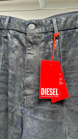 Diesel Waxed Wide Jeans