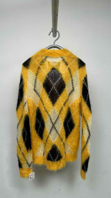 Marni Argyle Mohair Cardigan