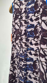 Zero Maria Cornejo N/S Floral Flare Dress