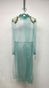 Margiela Mesh Trench Shirt Coat