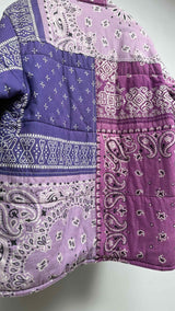 Kapital Kountry Patchwork Paisley Bandana Quilted Jacket