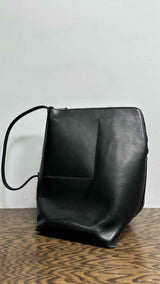 Rick Owens Leather Bucket Bag