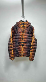 Supreme Micro Down Tiger-printed Half-zip Pullover