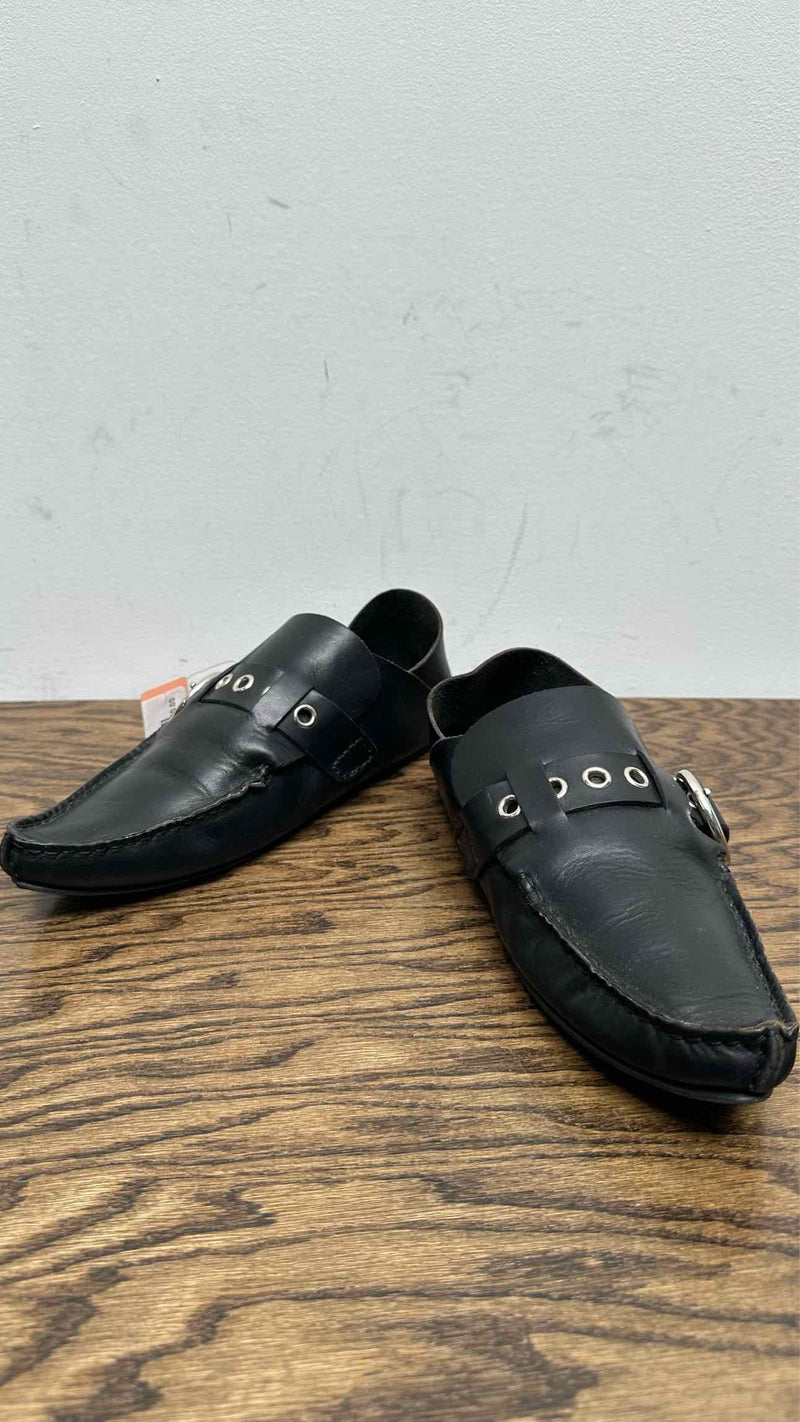 LOEWE Pointy Shearling Moccasins