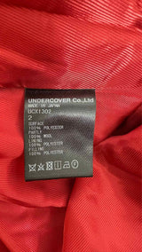 Undercover Knit-sleeve Oversized Puffer Jacket