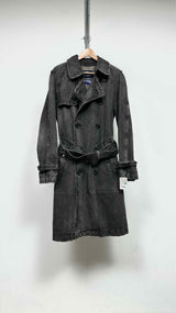 Junya Watanabe MAN X Aquascutum Distressed Trench Denim Coat