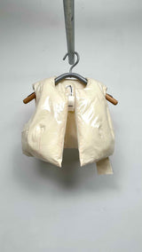 Comme Des Garcons PVC Padded Cropped Vest