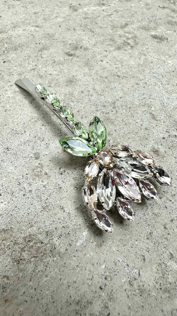 Simone Rocha Crystal Carnation Hair Clip