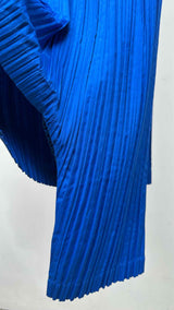 Issey Miyake Pleated Wrap Asymmetrical Skirt Pants