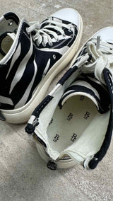 R13 Zebra Kurt Sneakers