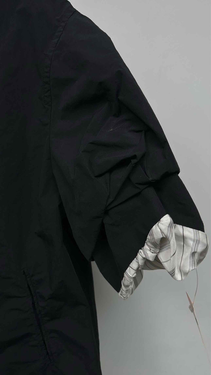 Margiela Hard Hand Crinkled Coat